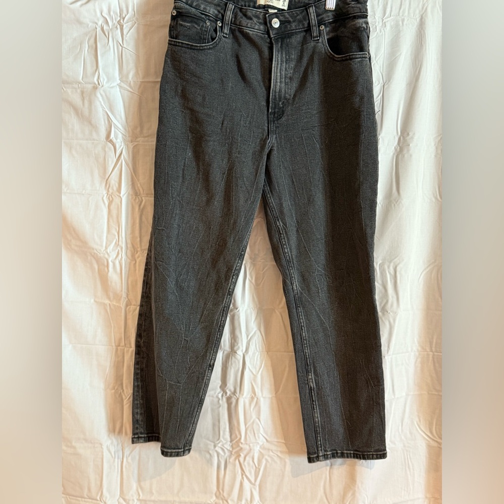 Abercrombie & Fitch High Rise Black Jeans